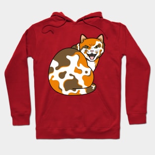 Angry Calico Cat Hoodie